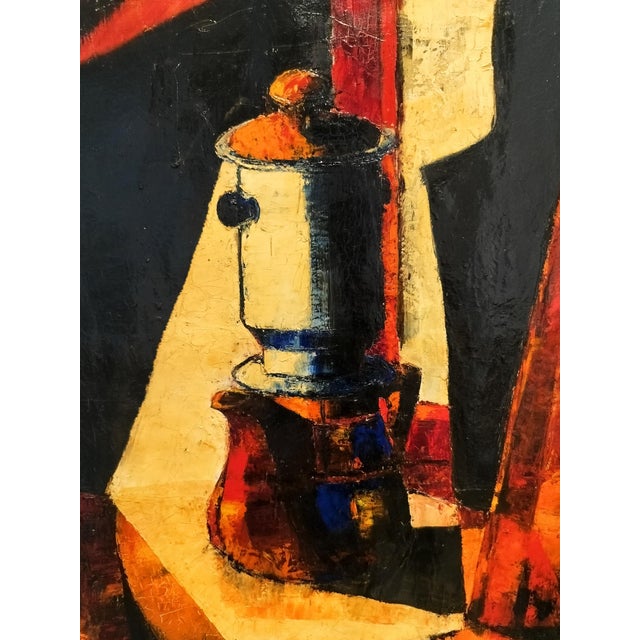 Early Jacques Lamy painting. Painted in France in 1964 when Jacques was 18 years old. He started painting when he was...