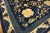 Navy Blue Great Navy Blue and Ivory Color With Animalistic and Florid Design Antique Chinese Peking Rug For Sale - Image 8 of 8