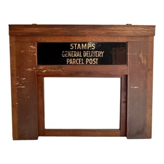 Antique Post Office Window For Sale