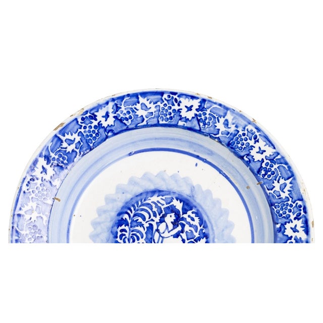 Antique Earthenware Plate, 1800s For Sale - Image 5 of 8
