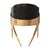 Bronze "Amalfi" Chair, With Bronze and Tailor Made Leather For Sale - Image 8 of 8