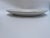 A single large oval antique white ironstone platter.