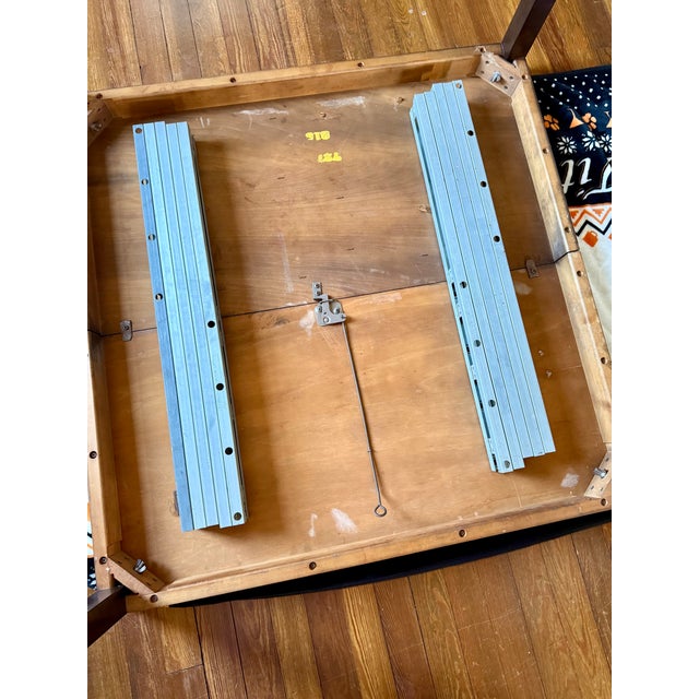 Wood 1970s Milo Baughman Extension Dining Table Designed for Directional Furniture For Sale - Image 7 of 11