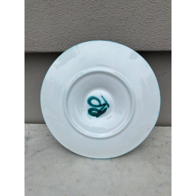 1950s Mid-Century Rare Ceramic Oyster Plate Robert Picault Vallauris For Sale - Image 5 of 6