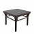Brown 1900s Square Antique Chinese Coffee Table For Sale - Image 8 of 9