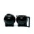 Mid-Century Modern 1980s Bauhaus Revival Spherical Black Ceramic Creamer & Sugar Bowl Set Attributed to Cowan Pottery For Sale - Image 3 of 10