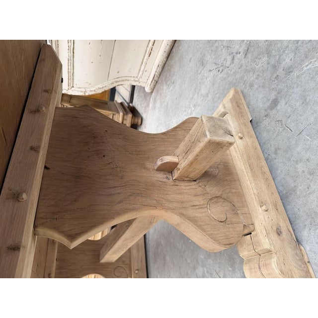 Monastery Style Oak Table For Sale - Image 9 of 10