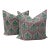 John Robshaw Charua Pillows, Pair For Sale