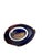 2.6" wide 2.2" tall Unlock the potential of your treasures with the stunning blue Limoges Bee Lockbox. This intricately...