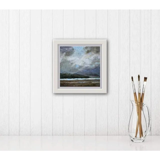 Stormy Sky Over Dillon Beach Seascape Oil Painting For Sale In Reno/Lake Tahoe - Image 6 of 6