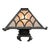 Late 19th/Early 20th Century American Arts and Crafts Wrought Iron Lamp For Sale - Image 4 of 12