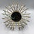 Hollywood Regency Art Deco Basket Chandelier in Brass & Crystal Ceiling Lamp For Sale - Image 6 of 18