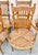 Brown 1950s Vintage Tomlinson Dining Chairs- Rush Seat Set of 4 For Sale - Image 8 of 10