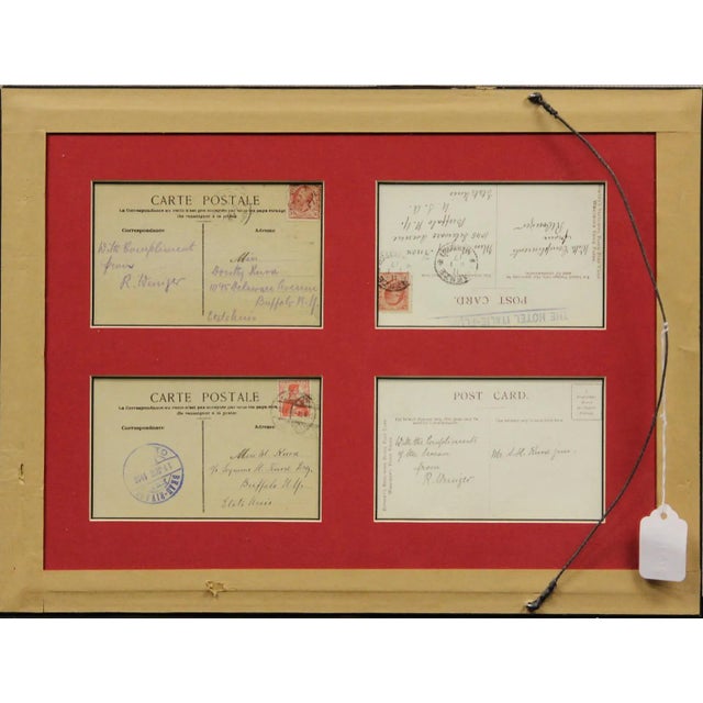 Paper "Four Postcard Drawings" For Sale - Image 7 of 10