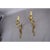 Gold French Louis XV Style Brass Wall Sconces, 1940s, Set of 2 For Sale - Image 8 of 9