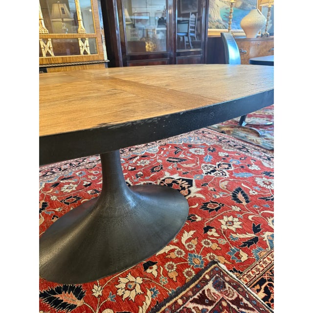 Restoration Hardware Restoration Hardware Aero Dining Room Table For Sale - Image 4 of 11