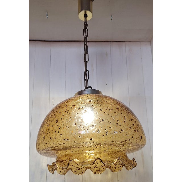1970s Vintage Hanging Lamp by Marbach Elektronik, 1970s For Sale - Image 5 of 9