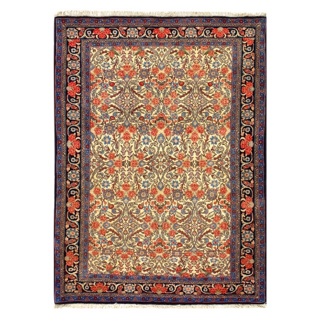 Pasargad Persian Bidjar Rug- 3'9'' X 5'3'' For Sale