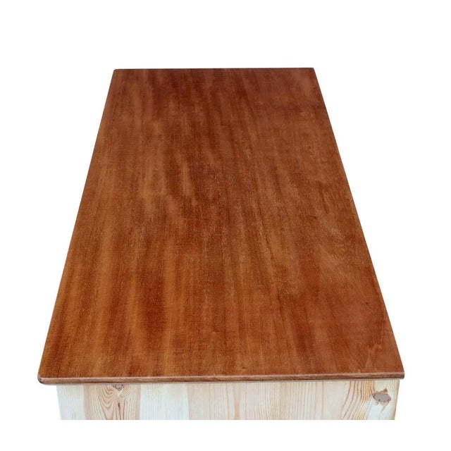 Wood Mid 20th Century Swedish Pine Chest of Drawers, 1960s For Sale - Image 7 of 9