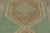 Vintage Turkish Runner With Geometric Medallions in Sage Green - Rug & Kilim For Sale In New York - Image 6 of 9