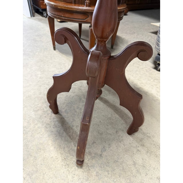 Victorian Late 19th-Century Eastlake Style Walnut Parlor Table - Side Table - Accent Table For Sale - Image 10 of 11