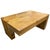 The teak balance coffee table is made from reclaimed teak wood with a four inch top section. Designed with a perfect...