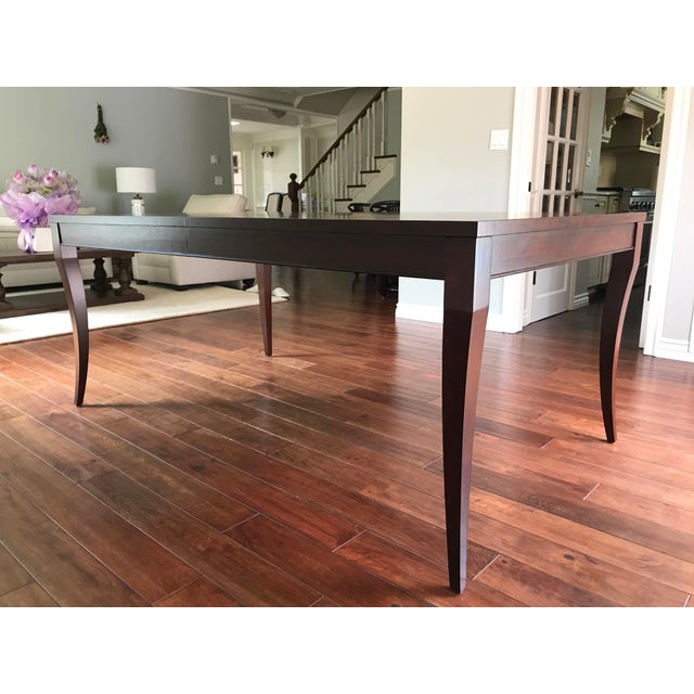 Ethan Allen American Classical Wood Barrymore Dining Table Chairish