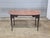 Late 20th Century Tiger Maple Dining Table Black Painted Base 2 Leaves Benchmade For Sale In Cleveland - Image 6 of 17