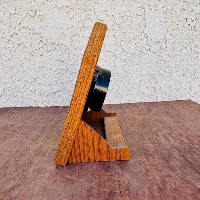 Black 1940s Military Aircraft Waltham Civil Date 8 Day Clock, as Is For Sale - Image 8 of 18