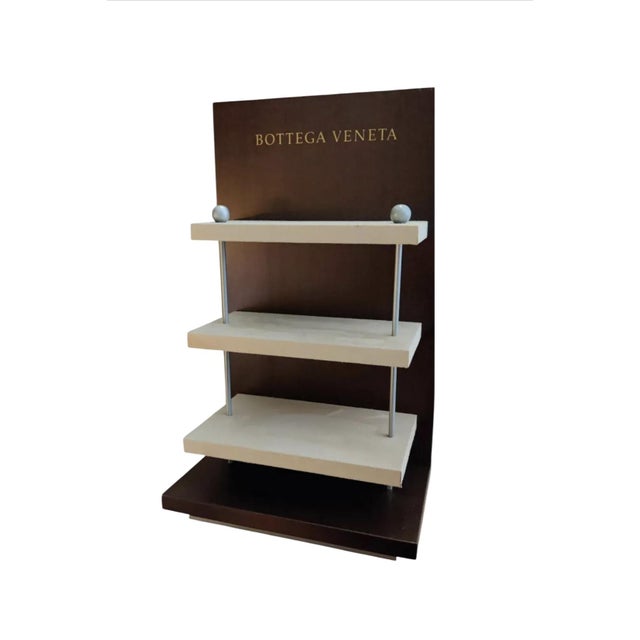 2010s Bottega Veneta Luxury Fashion Store Display Stand For Sale - Image 5 of 10