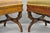 Late 19th Century Antique Italian Biedermeier Regency Carved Walnut Curule X-Bench Stool - A Pair For Sale - Image 4 of 12