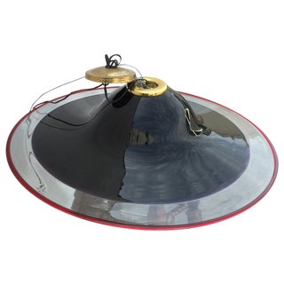 Hand Blown Murano Retro Ceiling Pendant Lamp For Sale