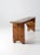 Vintage Primitive Wooden Bench For Sale - Image 4 of 11