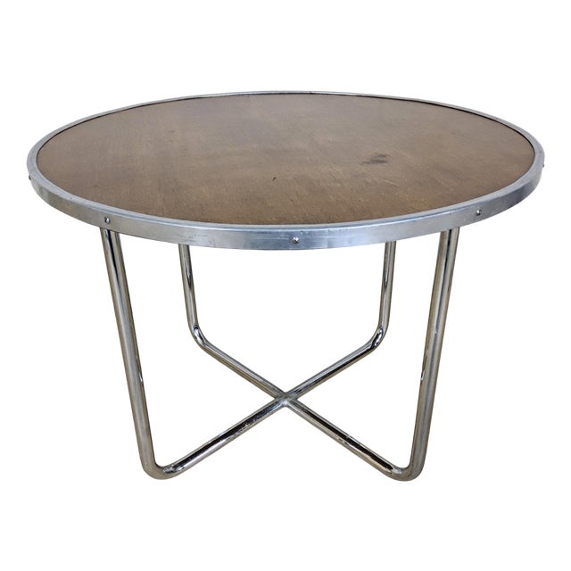 Vintage Dutch Art Deco Coffee Table, 1930s For Sale