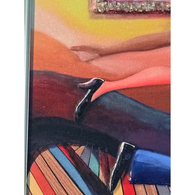 Contemporary Glynn Marcus “Life Imitating Art (Picasso Painting)” Giclee on Canvas With Hand Embellishment and Bas Relief Signed For Sale - Image 9 of 11