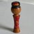 Wood Vintage 1960s Japanese Miniature Kokeshi Dolls - Articulated Wooden Trio For Sale - Image 7 of 18