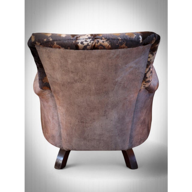 Slipper Armchair in Velvet by John Sankey, 2010s For Sale - Image 4 of 18