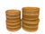 Mid 20th Century Hand Woven Lidded Nesting Storage Baskets - Set of 4 For Sale - Image 4 of 6