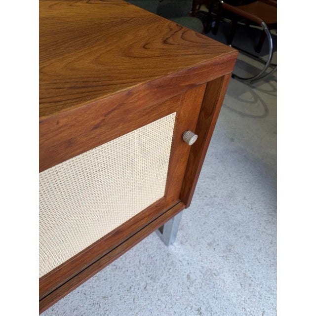 Mid-Century Danish Teak Tambour Sideboard For Sale - Image 15 of 18