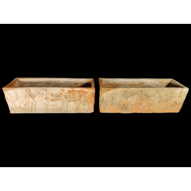 Terracotta Pots, 20th Century, Set of 2 For Sale - Image 5 of 14