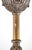 Mid 20th Century Restored Neoclassical Bronze Chandelier With Alabaster Shades For Sale - Image 6 of 9