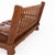 1960s A French Heavy Oak Brutalist Style Open Arm Sofa, C. 1960. For Sale - Image 5 of 5