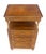 Drexel Light American Walnut Inlayed Top Console Entry Stand Side Table Dresser For Sale - Image 13 of 18
