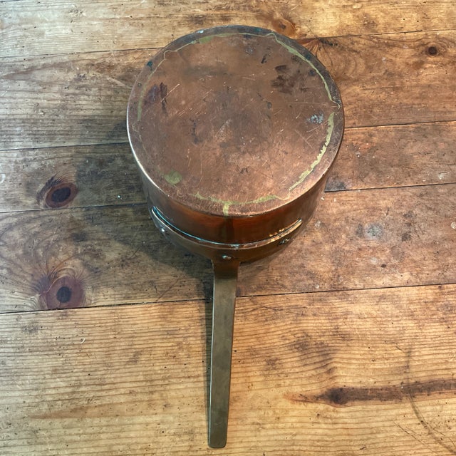 Copper Very Old Antique Copper Pot For Sale - Image 8 of 10