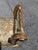Mid 20th Century Italian Distressed Carved-Wood Curule Stool W/ Versace Pattern Seat Cushion For Sale - Image 13 of 15