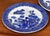 Vintage Blue Willow English Ceramic Divided Dinner Plates - Set of 6 For Sale In Providence - Image 6 of 9
