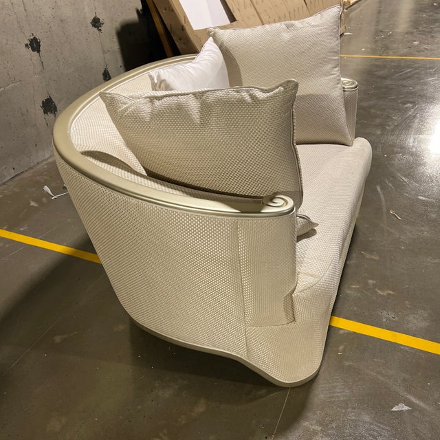 Bright tones, rich fabric, and a chic shape. Elegance is everything, and the London Place Chair and a Half has it all!...