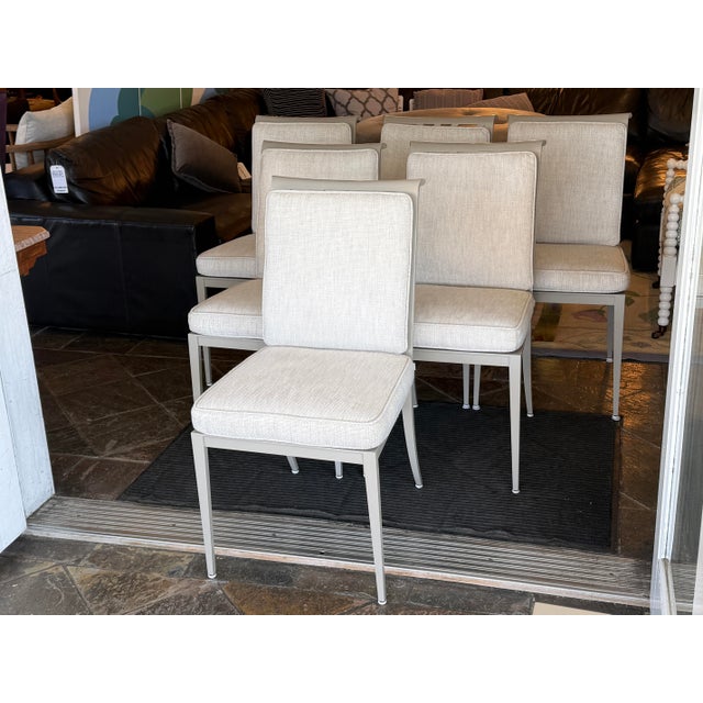 Modern McKinnon and Harris Buie Outdoor Dining Side Chairs, Set of Six For Sale - Image 3 of 10