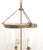 Large Vintage Bell Jar Lantern, Circa 1980 For Sale - Image 4 of 5