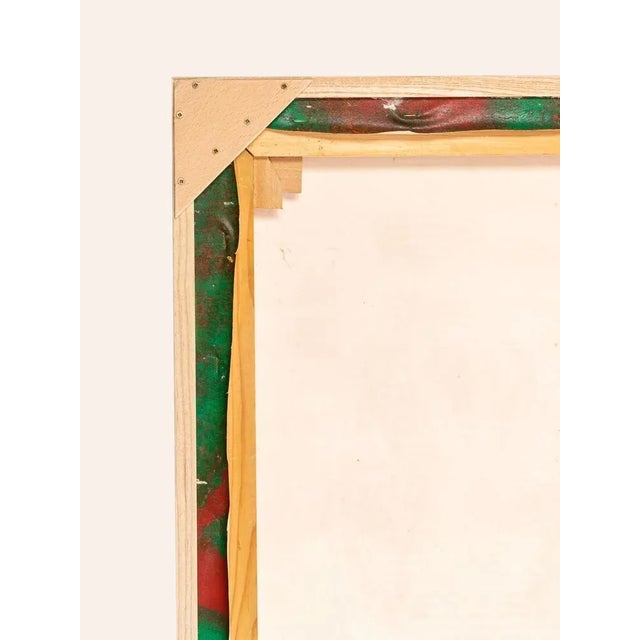 Abstract Composition I, Oil & Acrylic on Canvas For Sale - Image 10 of 11